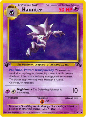 Rare Haunter (21) [21/62 Moderately Played ]