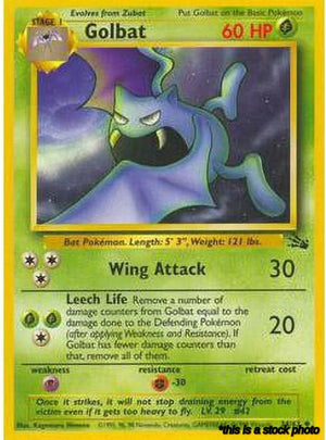 34/62 Golbat Uncommon Unlimited