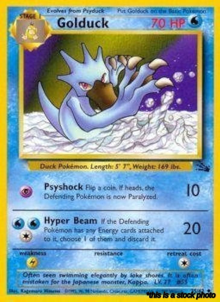 35/62 Golduck Uncommon Unlimited