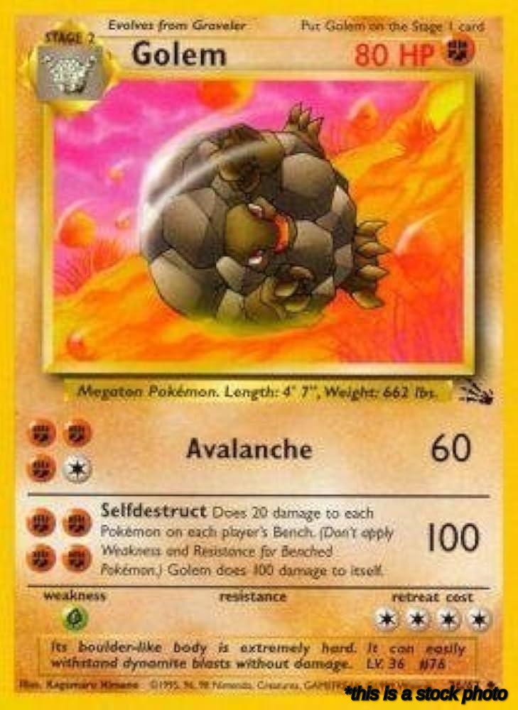 36/62 Golem Uncommon Unlimited