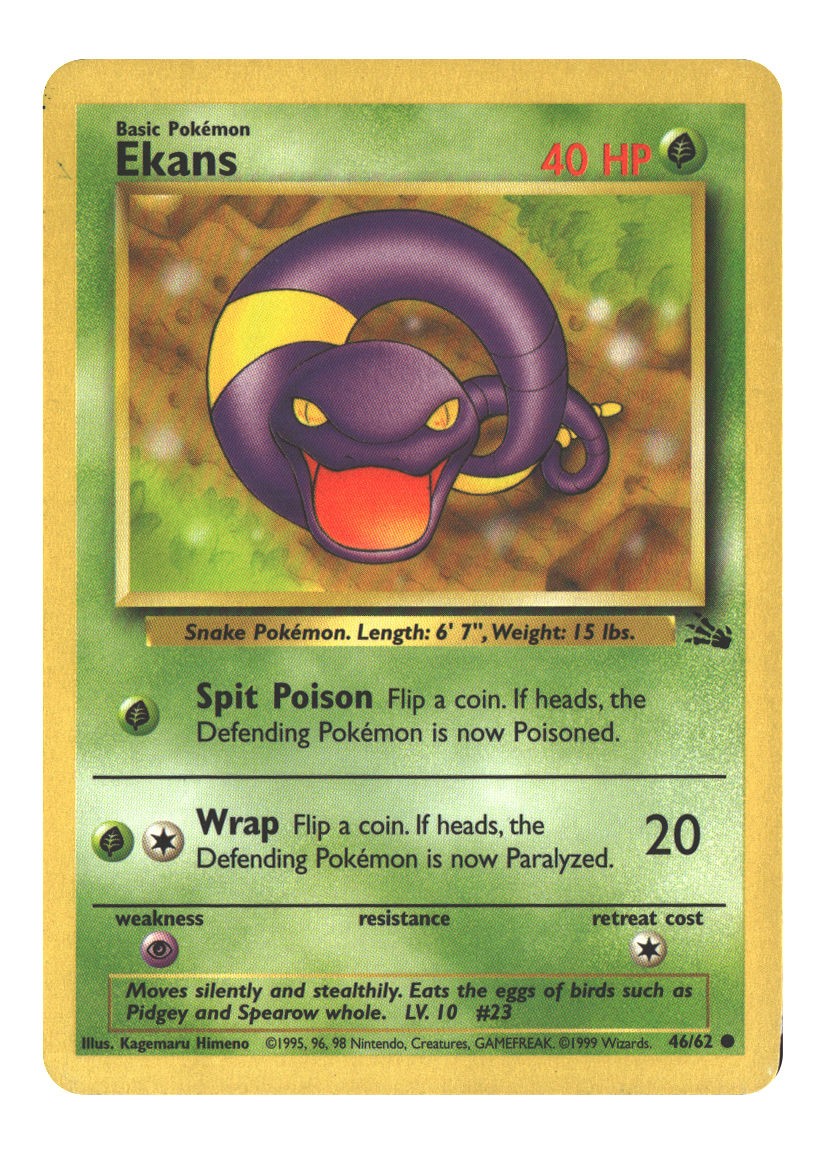46/62 Ekans Common Unlimited