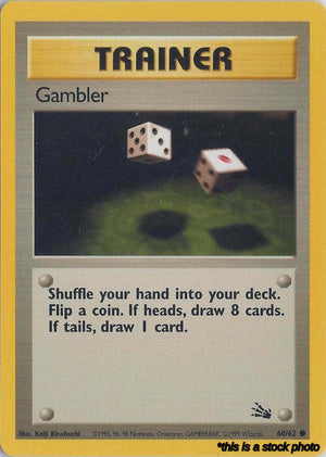60/62 Gambler Common Unlimited Lightly Played