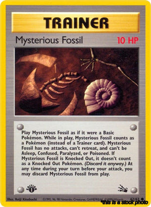 Unlimited Mysterious Fossil [62/62 Moderately Played ]
