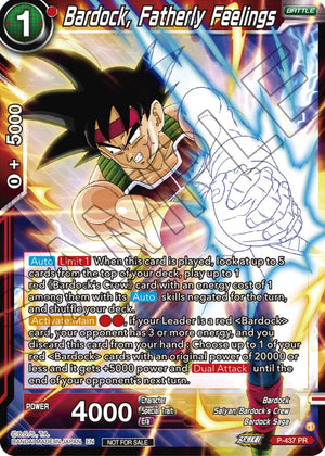 Bardock, Fatherly Feelings (Zenkai Series Tournament Pack Vol.2) [P-437]
