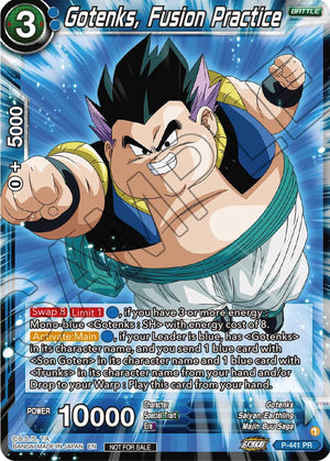 Gotenks, Fusion Practice (Zenkai Series Tournament Pack Vol.2) [P-441]
