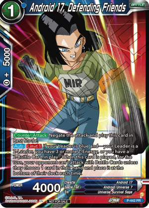 Android 17, Defending Friends (Zenkai Series Tournament Pack Vol.2) [P-442]