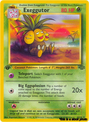 Uncommon Exeggutor [35/64 Lightly Played ]