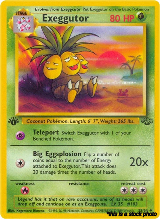 Uncommon Exeggutor [35/64 Lightly Played ]