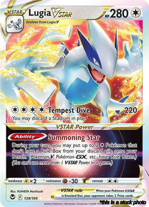 139/SWSH12 Lugia VSTAR Ultra Rare Holofoil