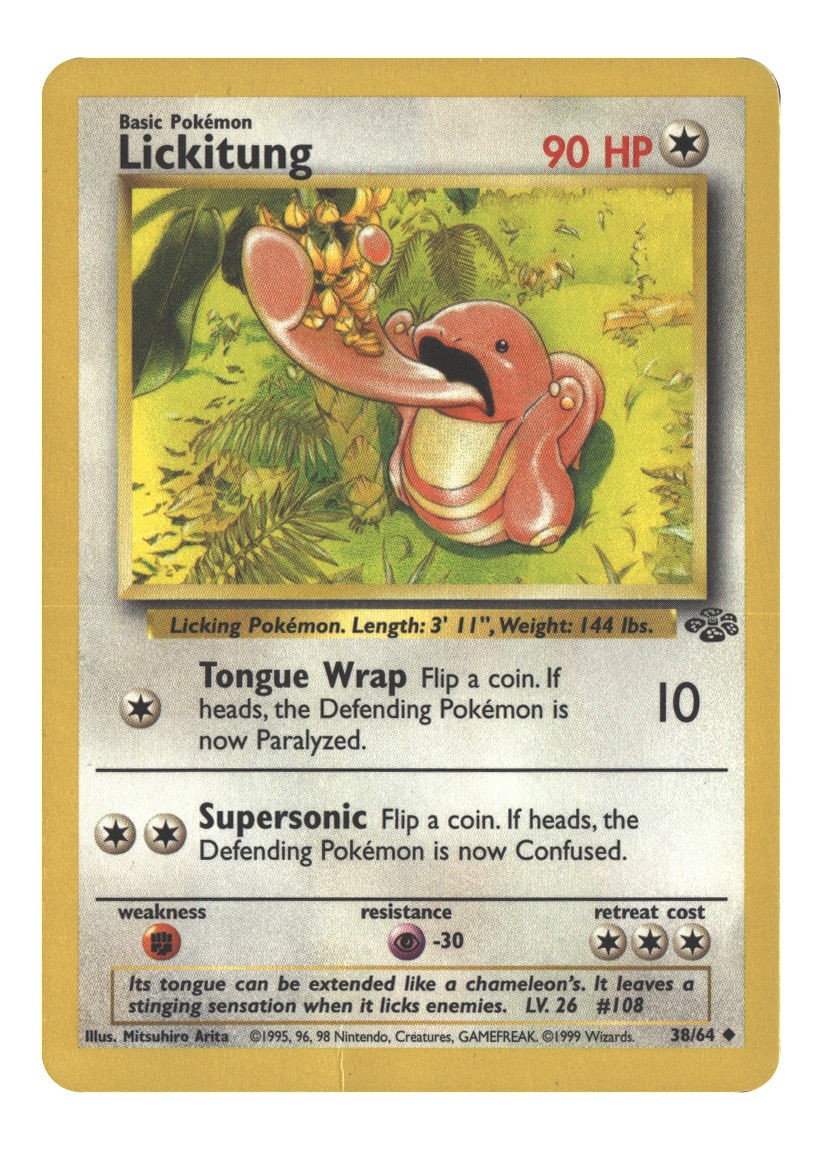 38/64 Lickitung Uncommon Unlimited
