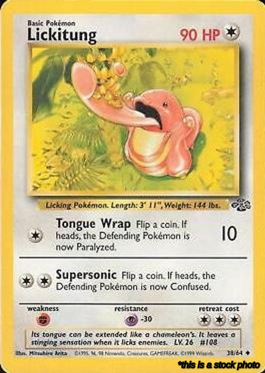 38/64 Lickitung Uncommon Unlimited