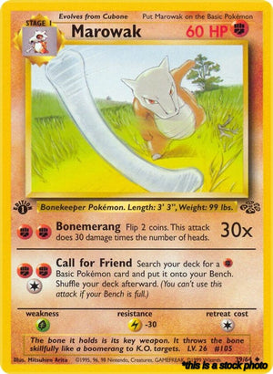 Unlimited Marowak [39/64 Moderately Played ]
