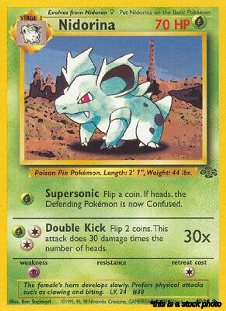 40/64 Nidorina Uncommon Unlimited