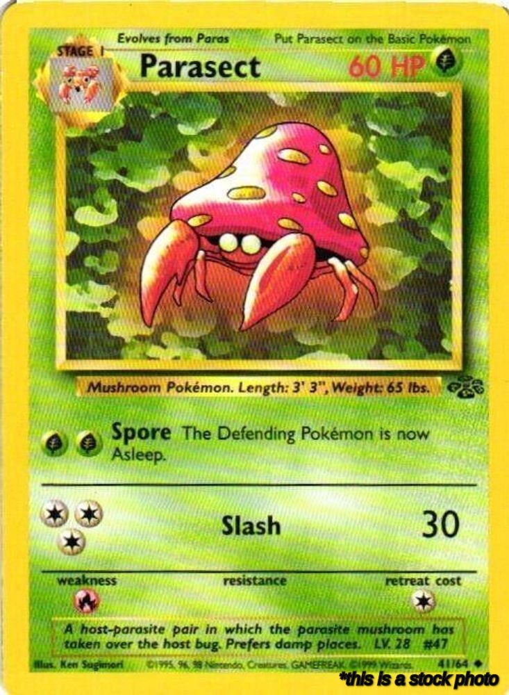 41/64 Parasect Uncommon Unlimited