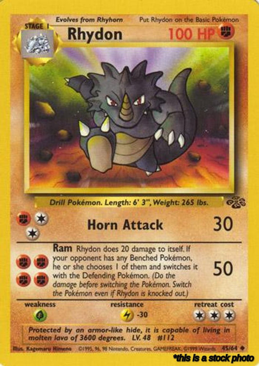 45/64 Rhydon Uncommon Unlimited
