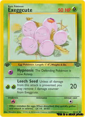 Common Exeggcute [52/64 Moderately Played ]
