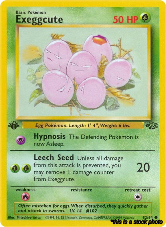 Common Exeggcute [52/64 Moderately Played ]