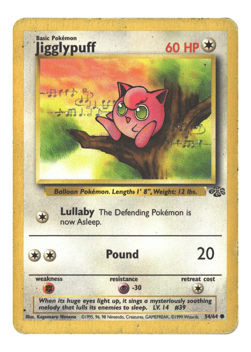 54/64 Jigglypuff Common Unlimited