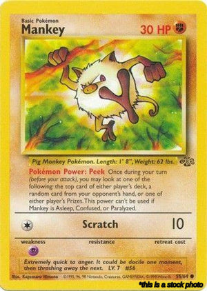 55/64 Mankey Common Unlimited