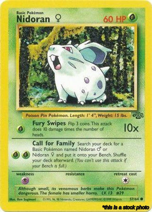 57/64 Nidoran F Common Unlimited