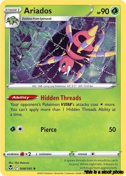 Holofoil Ariados [004/195 Lightly Played ]
