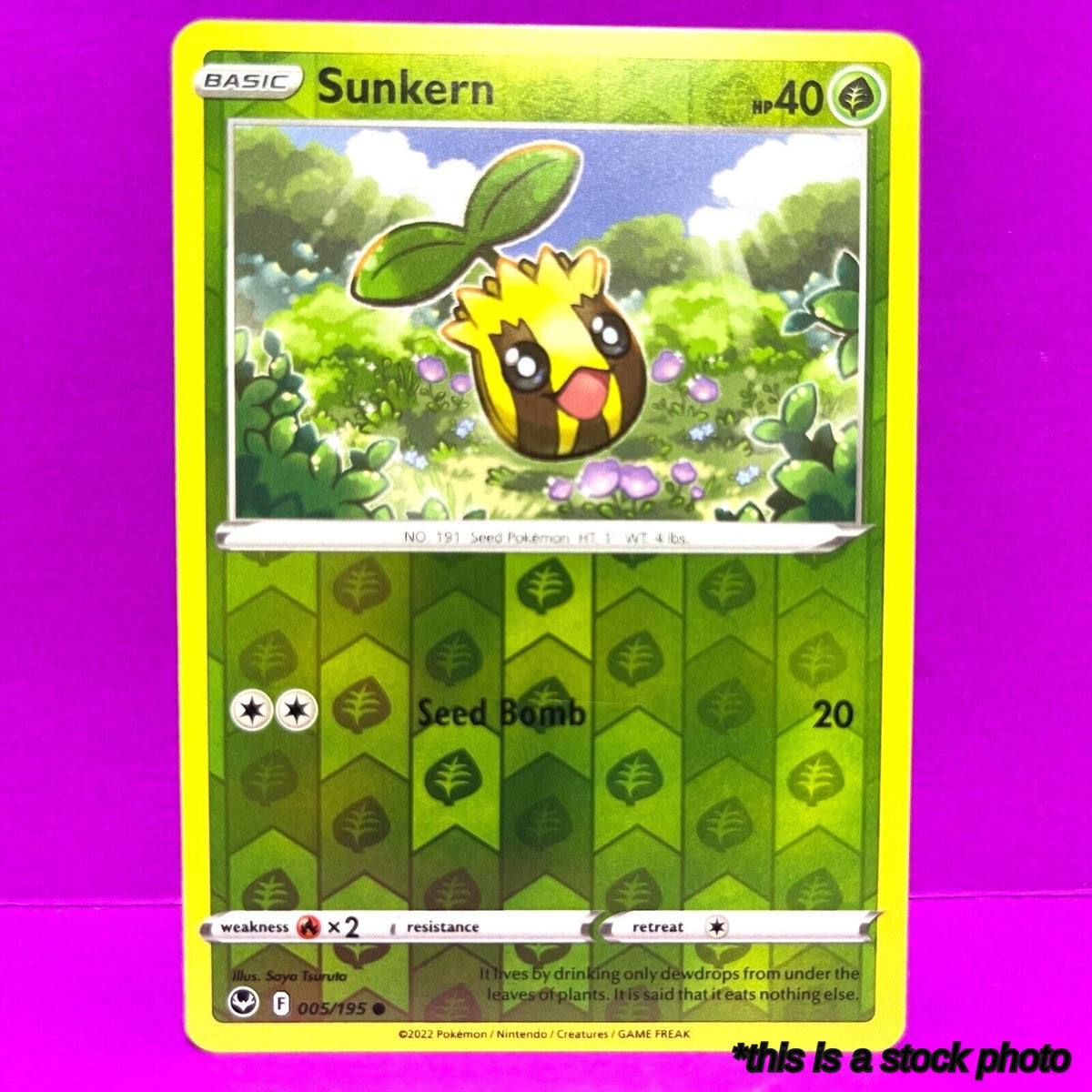 Reverse Holofoil Sunkern [005/195 Lightly Played ]