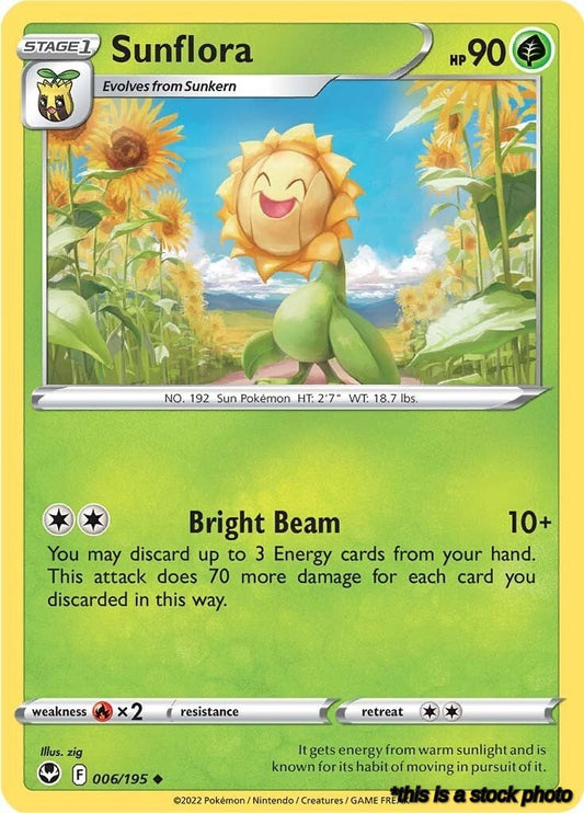 Uncommon Sunflora [006/195 Near Mint ]