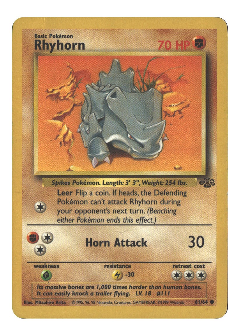 61/64 Rhyhorn Common Unlimited