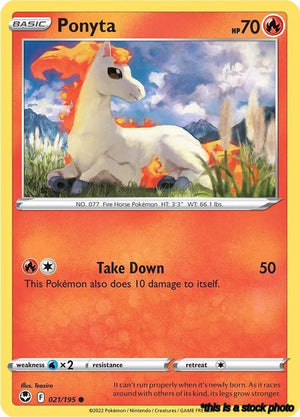 Normal Ponyta [021/195 Lightly Played ]