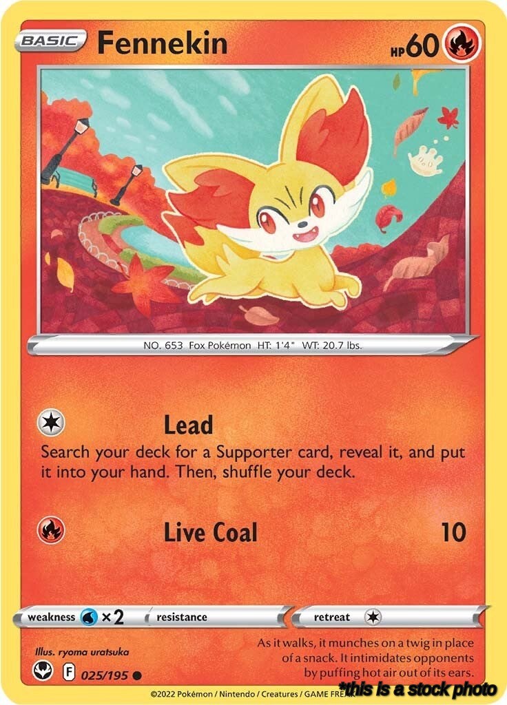 025/195 Fennekin Common Normal