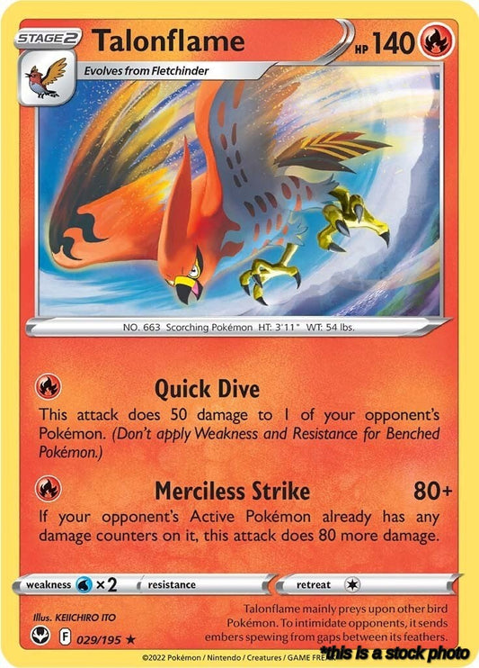 Rare Talonflame [029/195 Near Mint ]