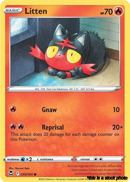 Common Litten [030/195 Lightly Played ]