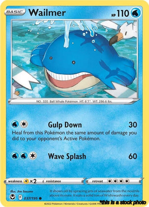 Normal Wailmer [037/195 Lightly Played ]