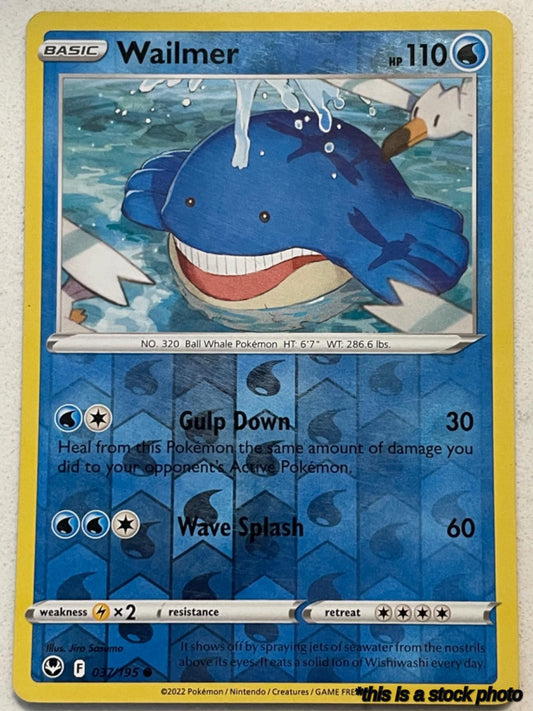 037/195 Wailmer Common Reverse Holofoil
