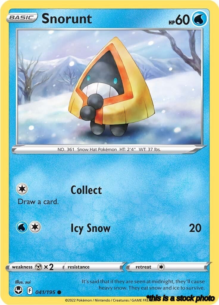 Normal Snorunt [041/195 Lightly Played ]