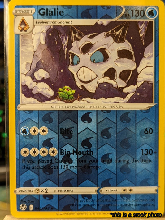 042/195 Glalie Uncommon Reverse Holofoil