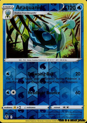 Reverse Holofoil Araquanid [048/195 Lightly Played ]