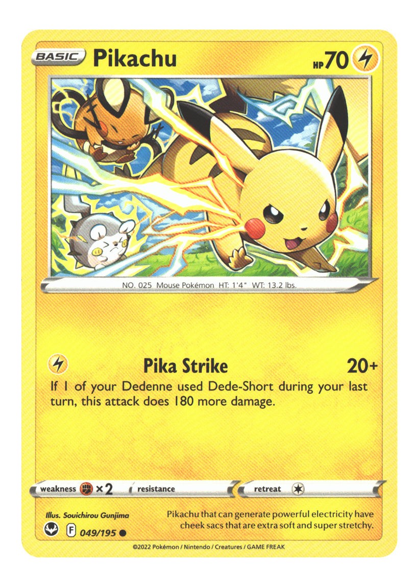 049/195 Pikachu Common Normal