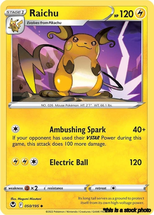 Uncommon Raichu [050/195 Lightly Played ]