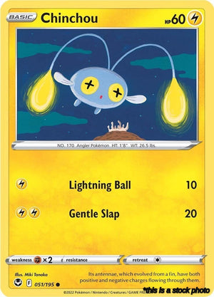 Common Chinchou [051/195 Lightly Played ]