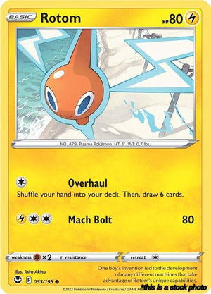 Normal Rotom [053/195 Near Mint ]
