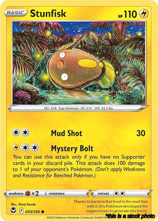 Normal Stunfisk [055/195 Lightly Played ]
