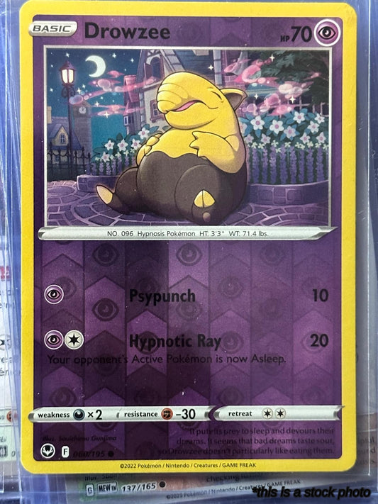 060/195 Drowzee Common Reverse Holofoil