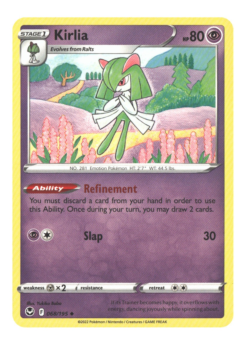 068/195 Kirlia Uncommon Normal