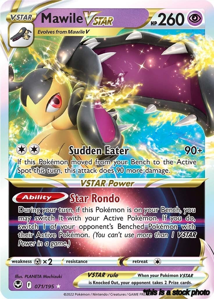 071/195 Mawile VSTAR Ultra Rare Holofoil