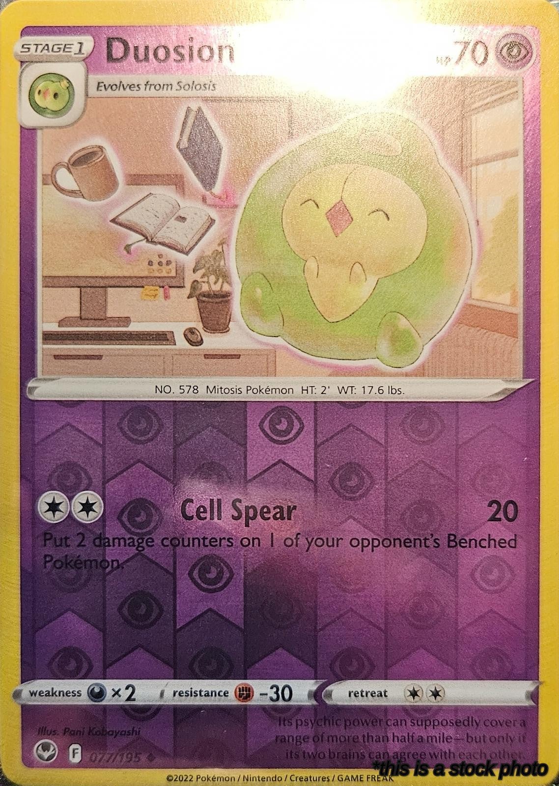 077/195 Duosion Uncommon Reverse Holofoil