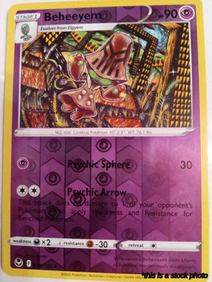 080/195 Beheeyem Uncommon Reverse Holofoil Near Mint