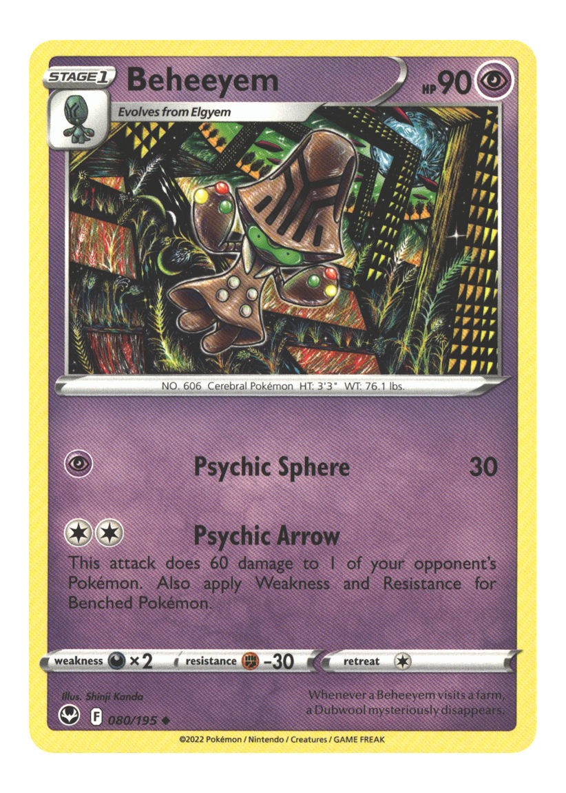 080/195 Beheeyem Uncommon Normal