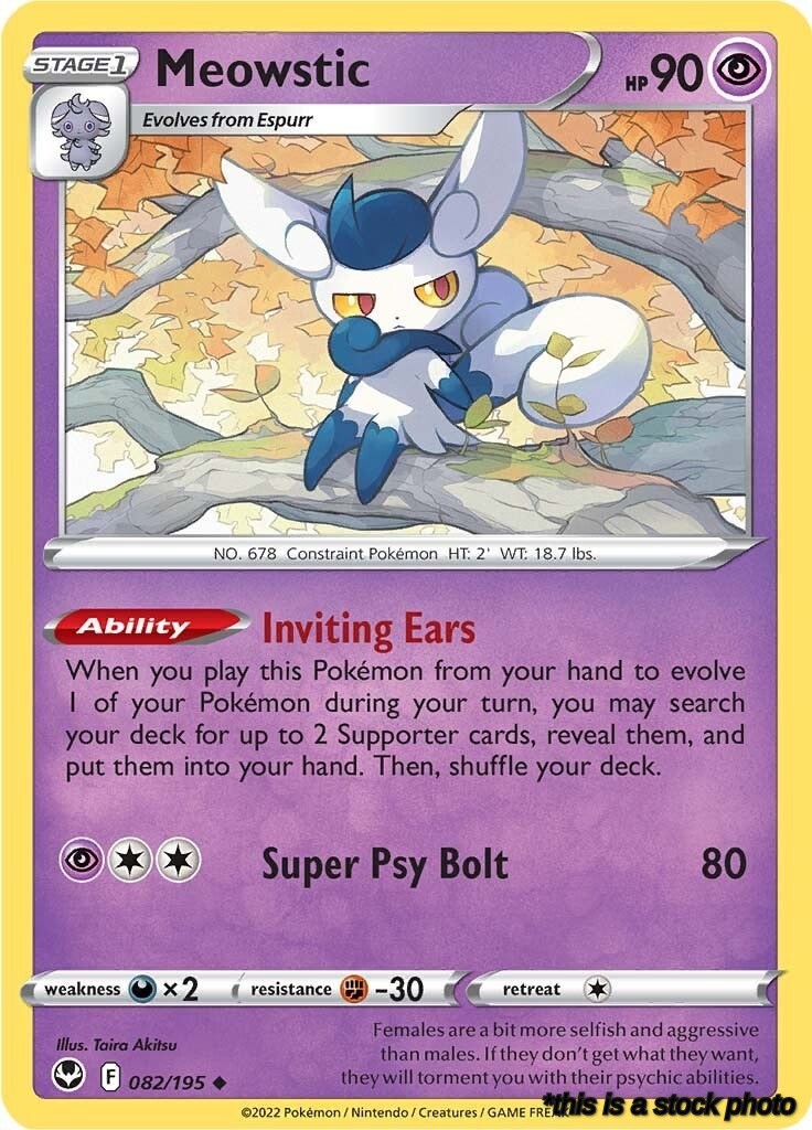 Normal Meowstic [082/195 Lightly Played ]