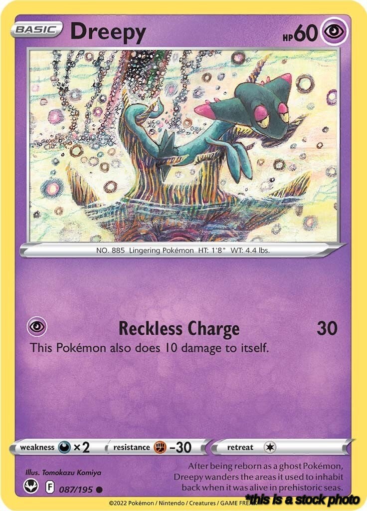Normal Dreepy [087/195 Lightly Played ]